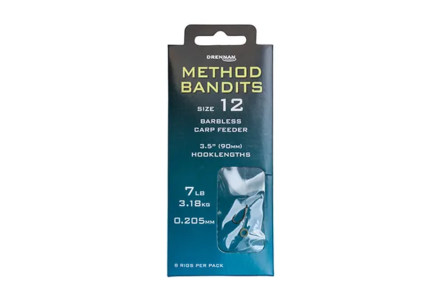 Drennan Method Bandit Carp Feeder Hook to Nylon