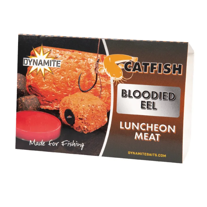 Dynamite Baits Catfish Luncheon Meat 250g - Bloodied Eel