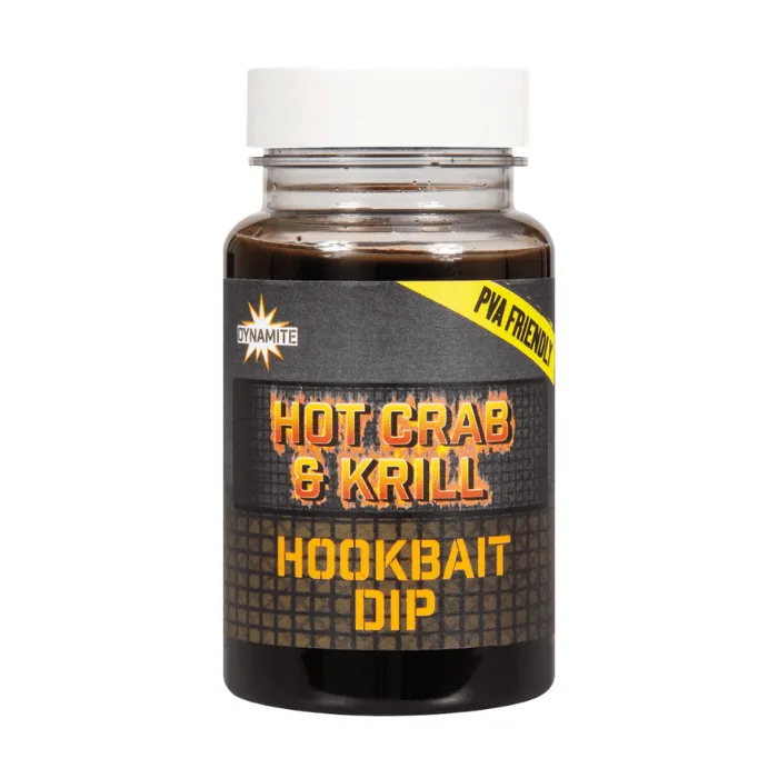 Dynamite Baits Hot Crab & Krill Hookbait Dip 100ml