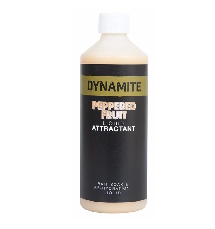 Dynamite Baits Peppered Fruit Liquid Attractant 500ml