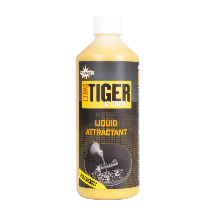 Dynamite Baits Sweet Tiger & Corn Liquid Attractant 500ml