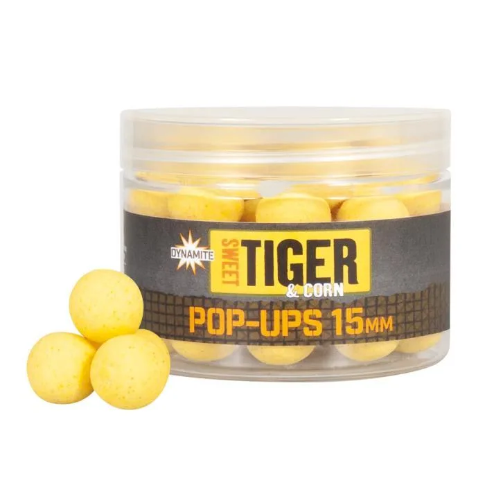 Dynamite Baits Sweet Tiger & Corn Pop Ups 15mm