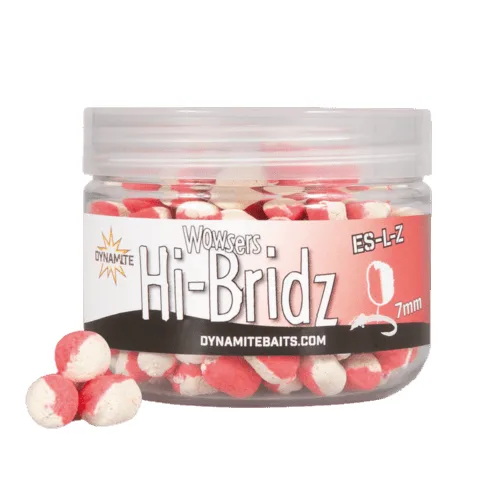 Dynamite Baits Wowsers Hi-Bridz Wafters - 7mm, Pink & White