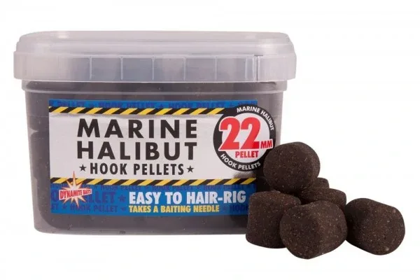 Dynamite Baits Carp/Catfish Hook Pellets — 22mm, Marine Halibut