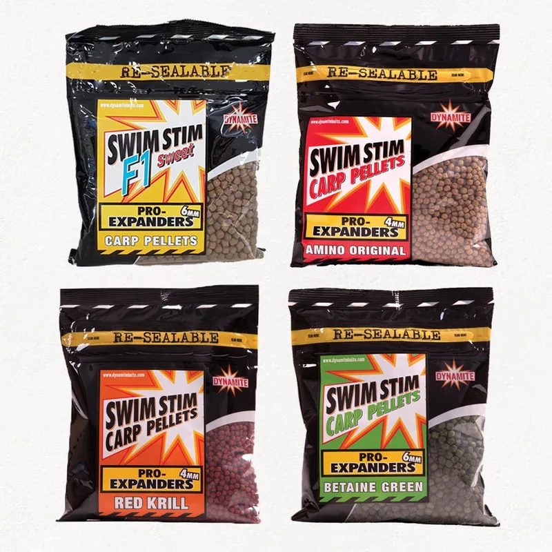 Dynamite Swim Stim Red Krill Pro-Expander Pellets
