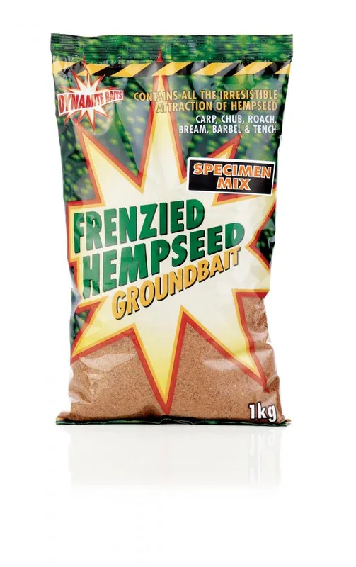 Dynamite Frenzied Hemp Specimen Mix Groundbait 1kg