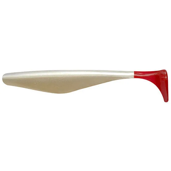 Drennan E-Sox Paddle Tail 8.5cm Dropshot Lure - Pearl Red