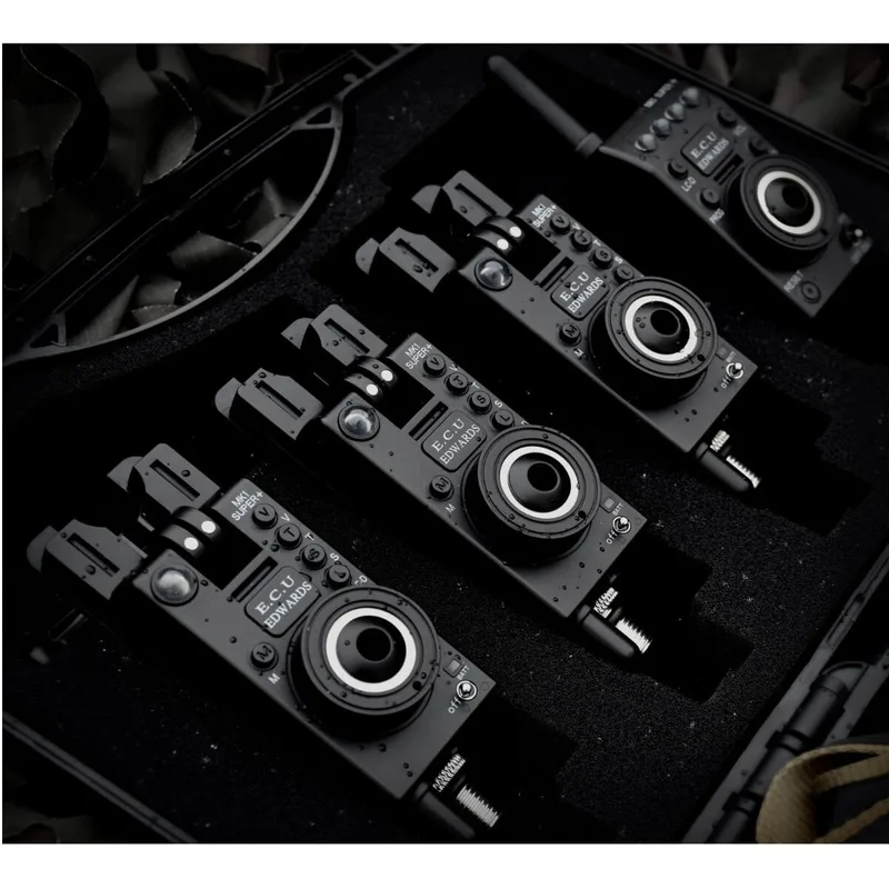 ECU MK1 Super Plus Compact Remote Bite Alarm 3 Rod Set