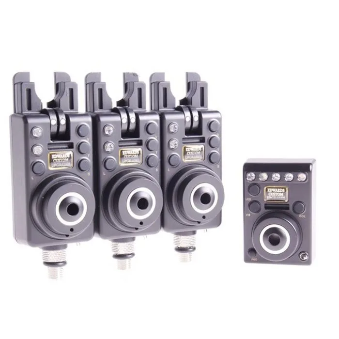 ECU Original MK1 Compacts Remote Bite Alarm 3 Rod Set