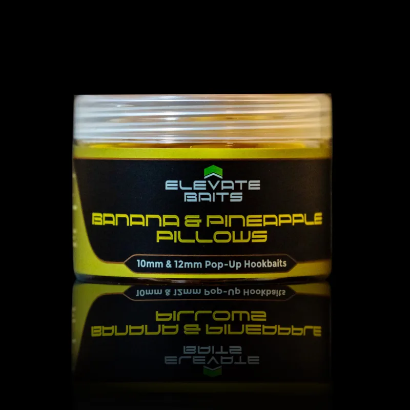 Elevate Baits Banana & Pineapple Pillows 10mm & 12mm Pop Up Hookbaits
