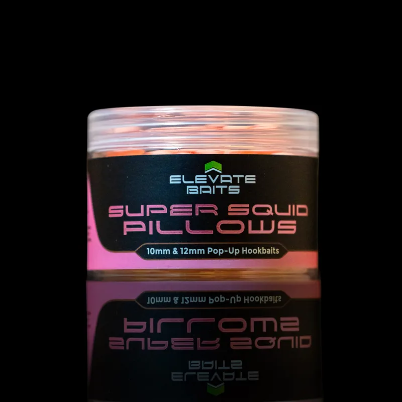 Elevate Baits Super Squid Pillows 10mm & 12mm Pop Up Hookbaits