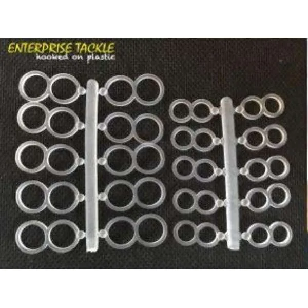 Enterprise Tackle Double Pellet Bait Band Clear