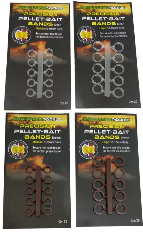 Enterprise Tackle Precision Pellet Bait Band Brown