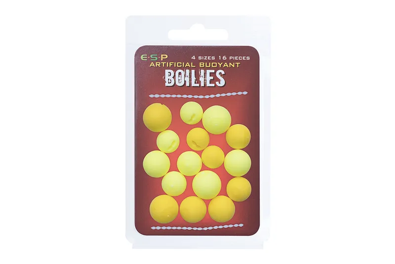 ESP Buoyant Boilies — Yellow/Fluoro Yellow