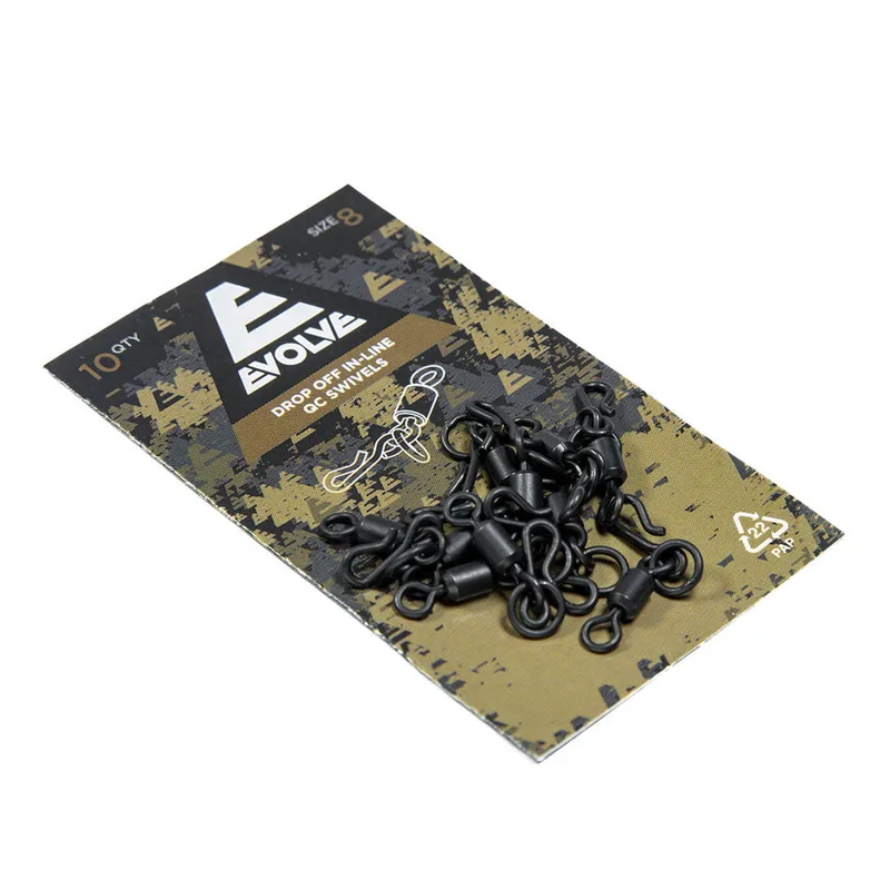 Evolve Tackle Drop Off In-Line QC Swivel