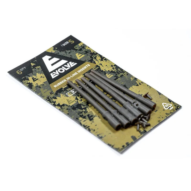 Evolve Tackle Rubber In-Line Inserts - Long
