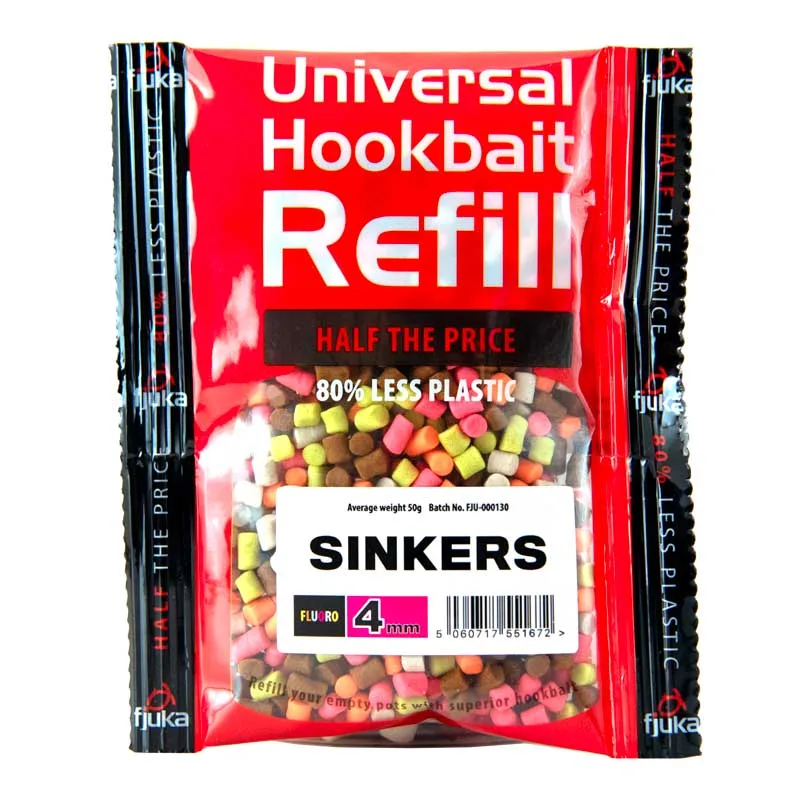 Fjuka Sinkers Refill - 11mm Fluoro