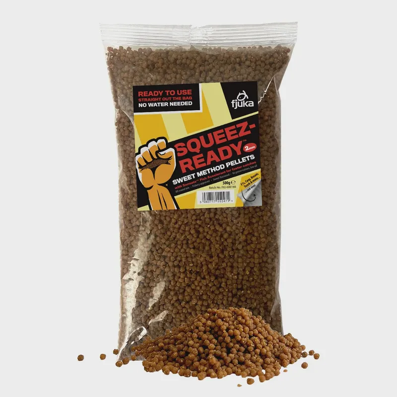 Fjuka Squeez-Ready Method Pellets 2mm - Sweet, 500g