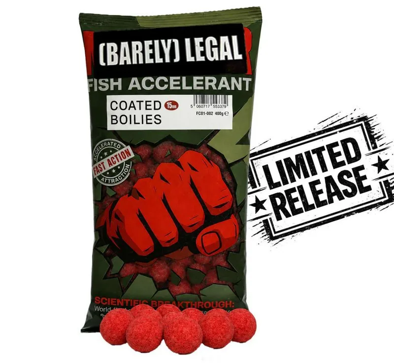 Fjuka Carp Fish Accelerant Coated Boilies