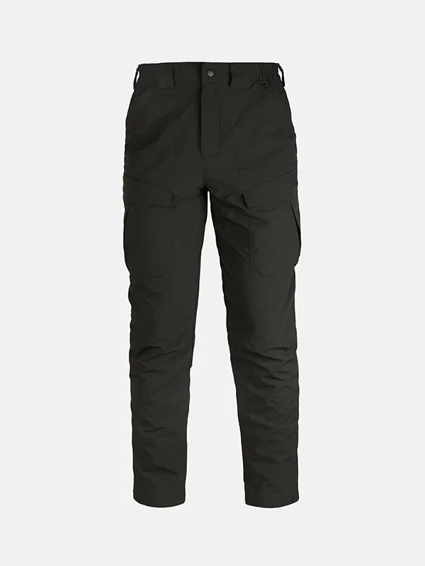 Fortis Black Thermal Fleece Lined Trail Pants