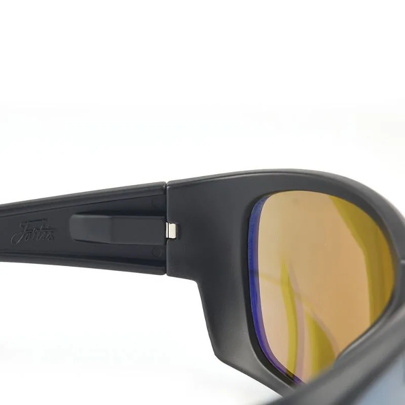 Fortis Finseeker XBlok Polarised Sunglasses — Amber AMPM Silver