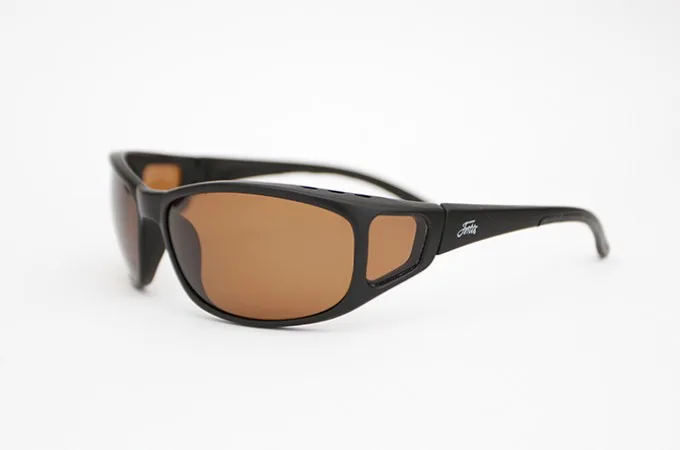 Fortis Wraps Polarised Sunglasses — Brown 247