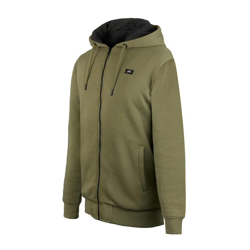 Fortis Minimal Polar Fleece Hoodie Olive