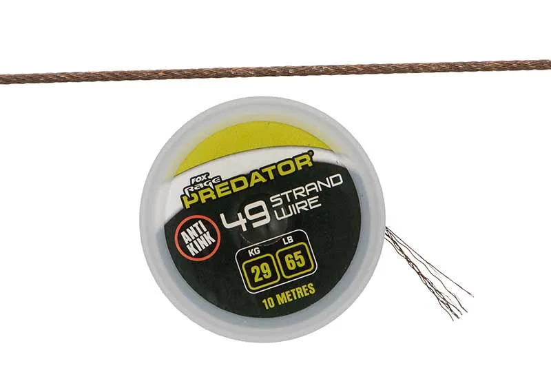 Fox Rage Predator 19-Strand Coated Steel Wire 10m