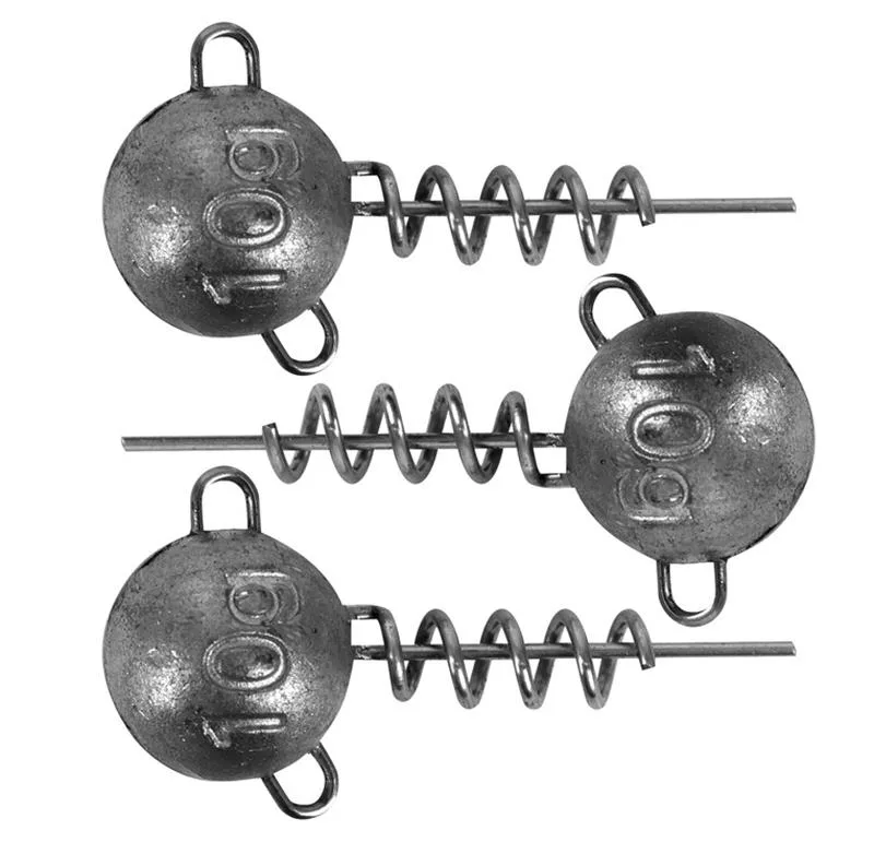 Fox Rage Corkscrew Round Jig Heads