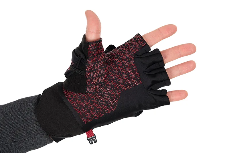 Fox Rage Fingerless Mitten Gloves