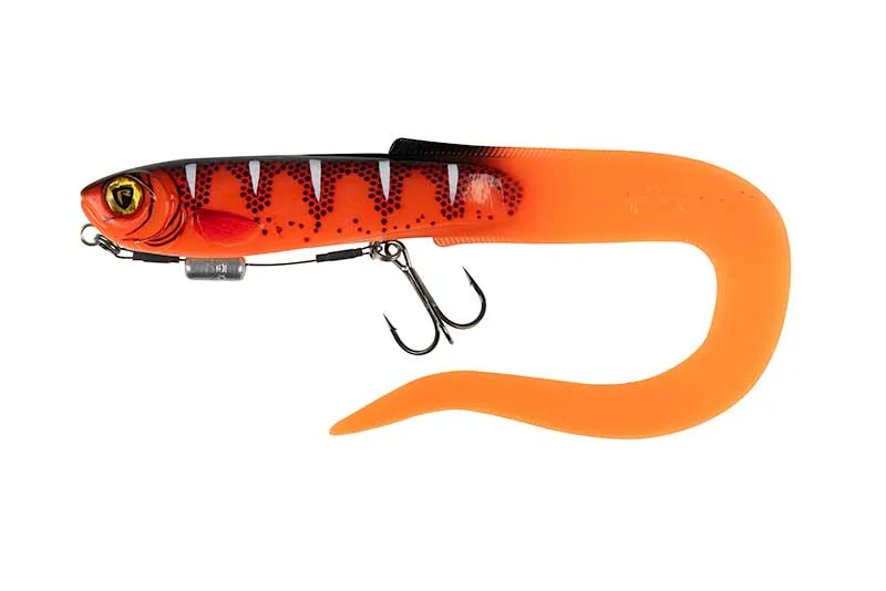 Fox Rage Slick Eel Loaded 21cm - UV Red Wake