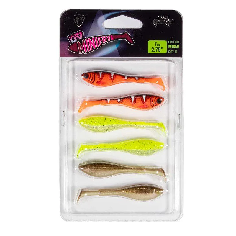 Fox Rage Ultra UV Mini Fry Mixed Colour Pack