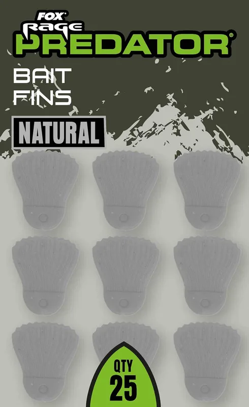 Fox Rage Bait Fins Natural