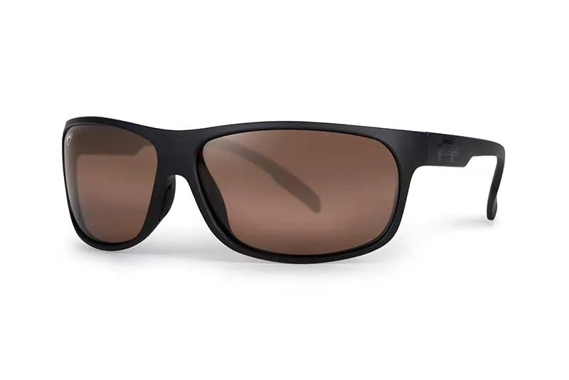 Fox Rage Matt Black Wrap Brown Lens Polarised Sunglasses