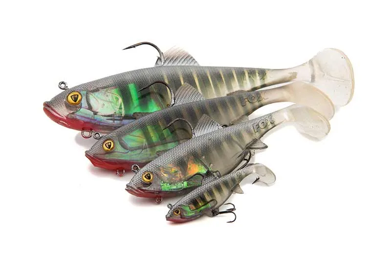 Fox Rage Replicant Wobble Soft Lure — 7.5cm, 10g, Slick Scale