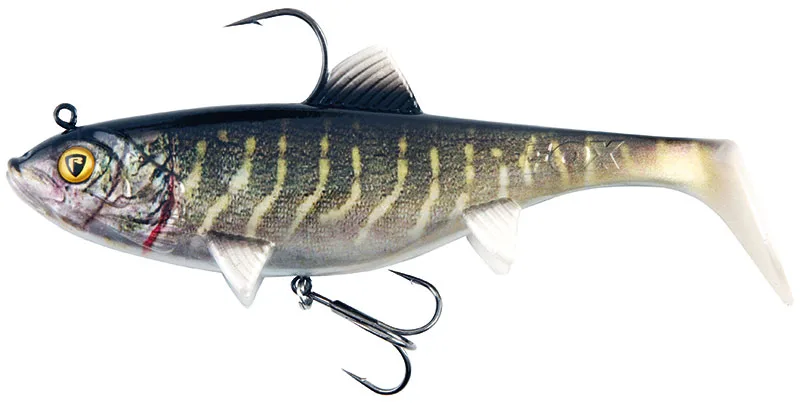 Fox Rage Replicant Wobble Soft Lure — 14cm, 55g, UV Pike