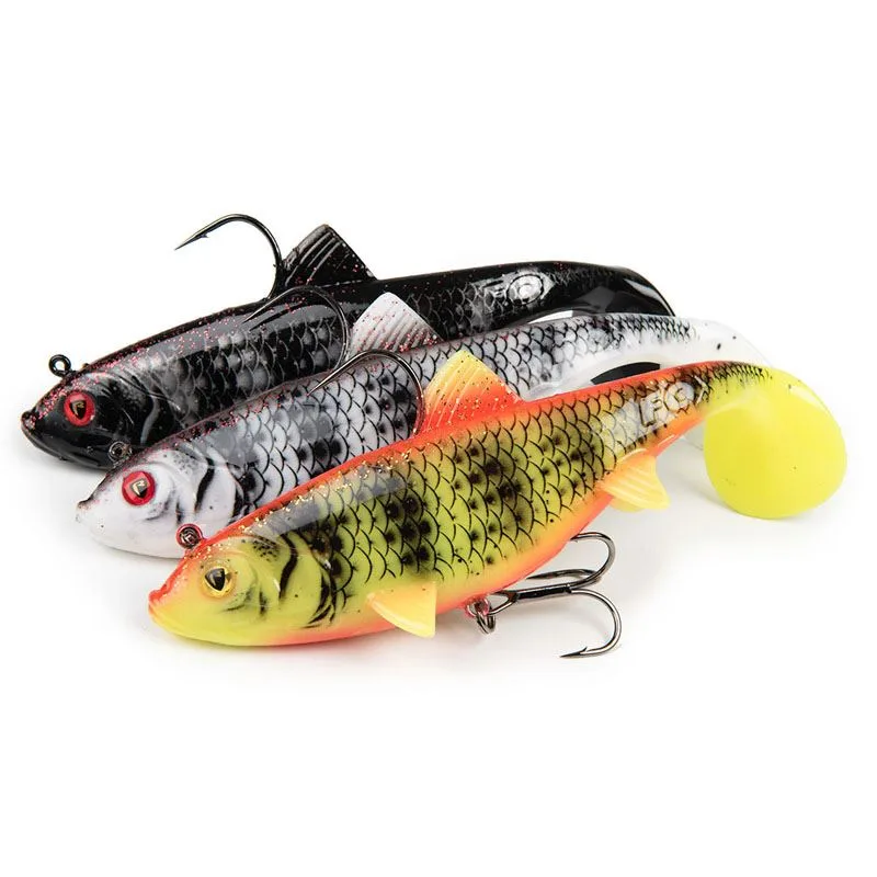 Fox Rage Replicant Wobble Soft Lure — 7.5cm, 10g, UV Zebra