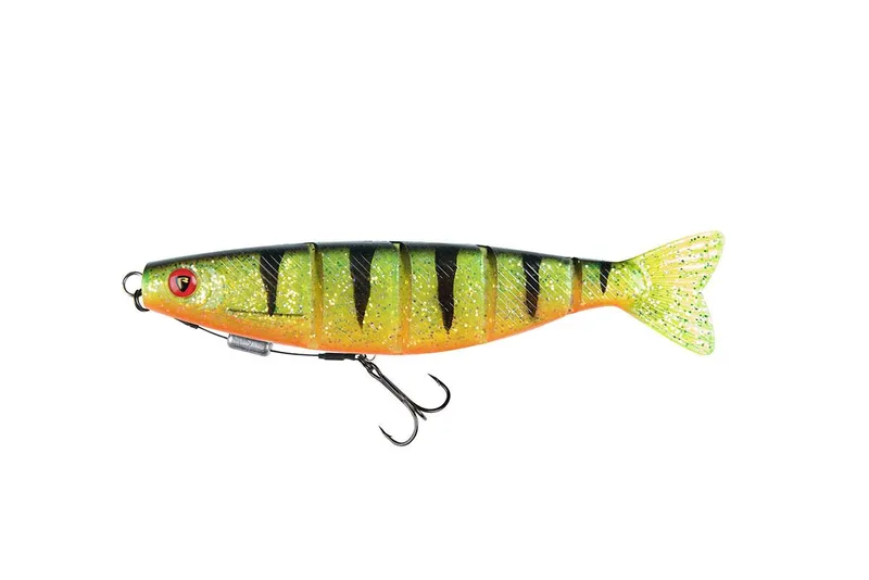 Fox Rage Pro Jointed Shad UV — 18cm, UV Perch