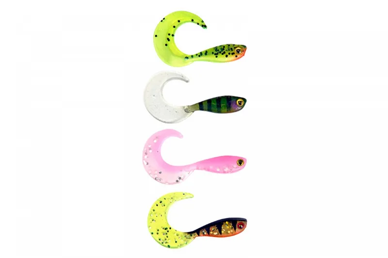 Fox Rage UV Micros Mixed 4cm — Grub Tail