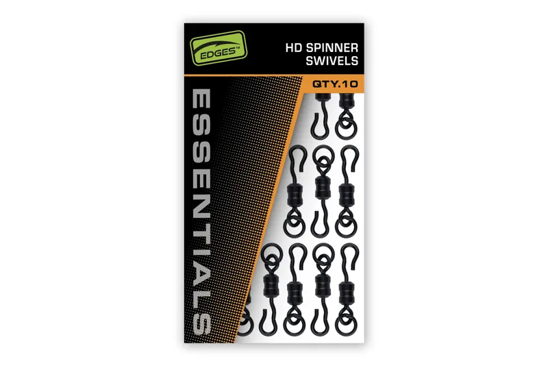 Fox Edges HD Spinner Swivels x 10