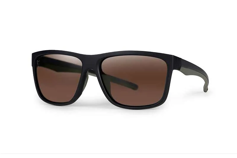 Fox Collection Polarised Sunglasses — Brown Lens