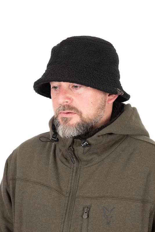 Fox Sherpa Bucket Hat Black