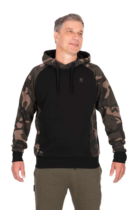 Fox Black / Camo Pullover Premium 310 Hoodie