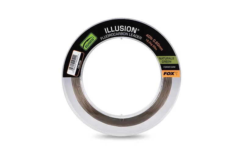 Fox Illusion Fluorocarbon Leader Naturals Green 50m