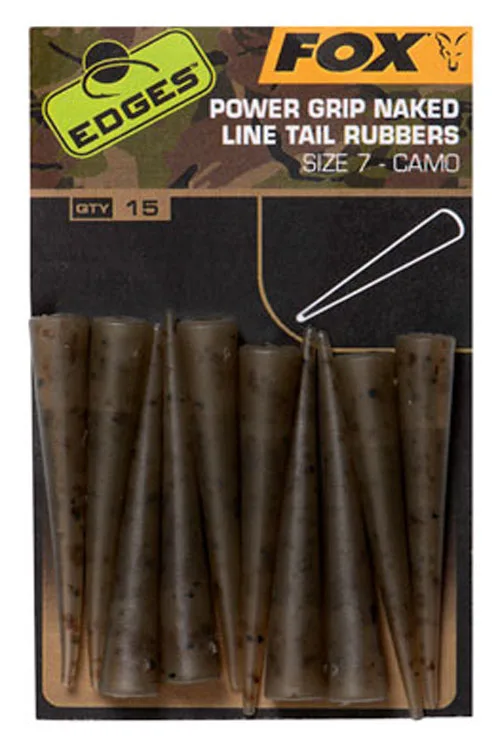 Fox Edges Camo Power Grip Naked Tail Rubbers