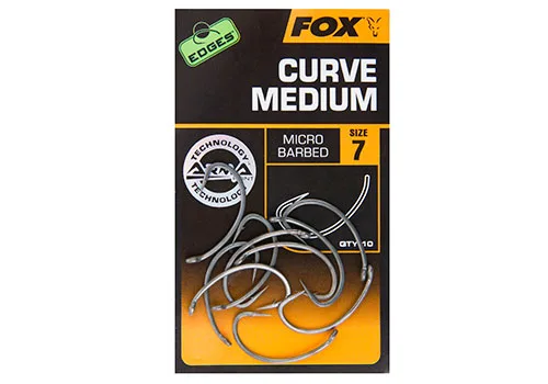 Fox Edges Armapoint Curve Shank Medium Hooks