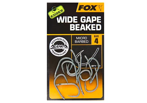 Fox Edges Armapoint Wide Gape Beaked Hooks