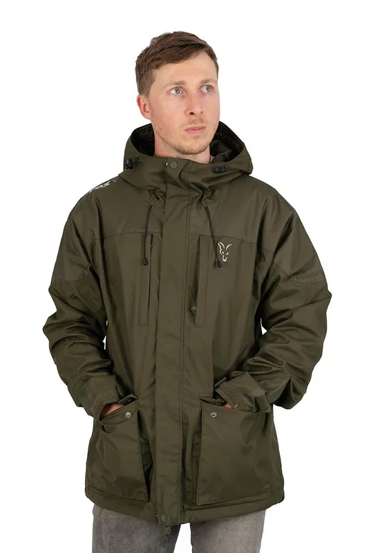 Fox Collection HD Lined Jacket - Khaki, Small