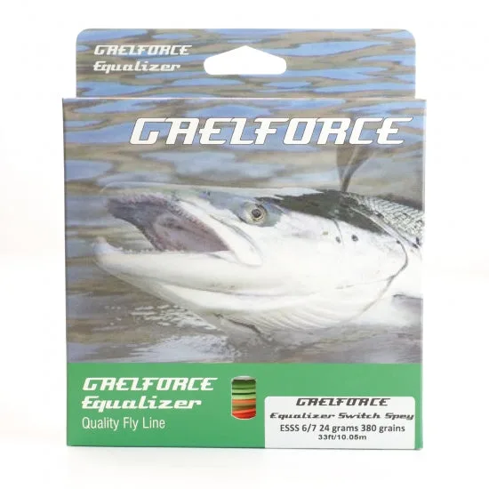 Gaelforce Equalizer ESSS Integrated Switch & Short Spey Line - Gaelforce integrated Switch Spey line #5/6 | 21g