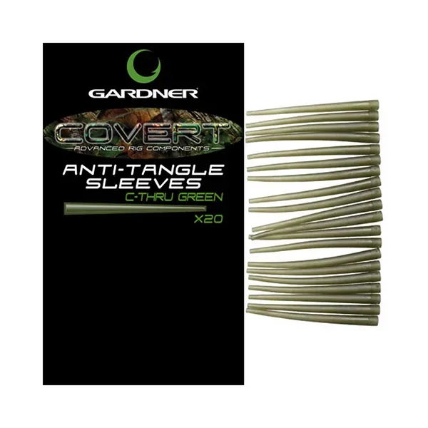 Gardner Tackle Gardner Covert C-Thru Anti-Tangle Sleeves - C-Thru Green